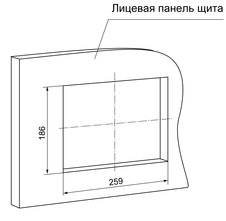 rg10 ustanovochnye razmery dlya krepleniya v shhit